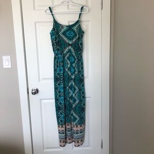 Pink Rose Maxi Dress